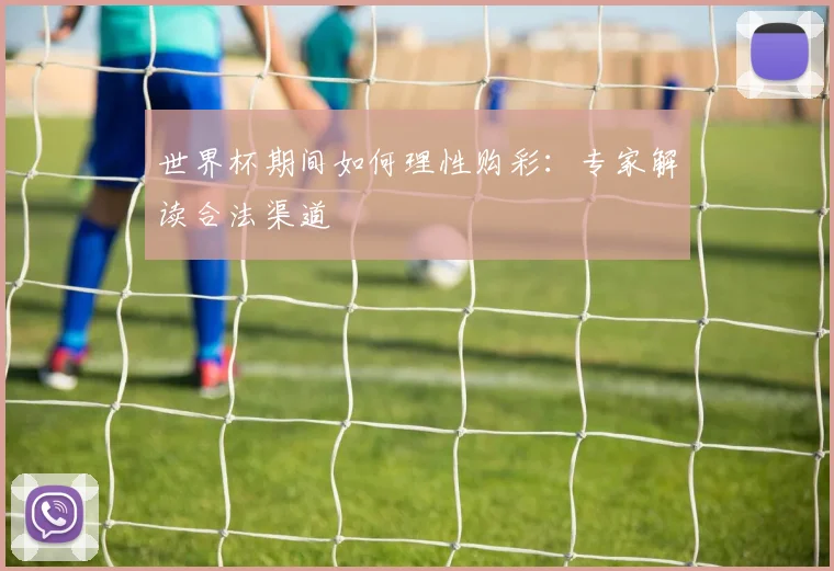 世界杯期间如何理性购彩：专家解读合法渠道
